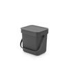 Poubelle Sort & Go 3L gris - Visuel 0